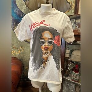 Graphic Tees HER T Shirt Goodie Two Sleeves Tee